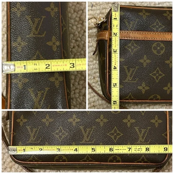Authentic Louis Vuitton Vintage Compiegne
Monogram Crossbody WITH COA - Picture 14 of 16